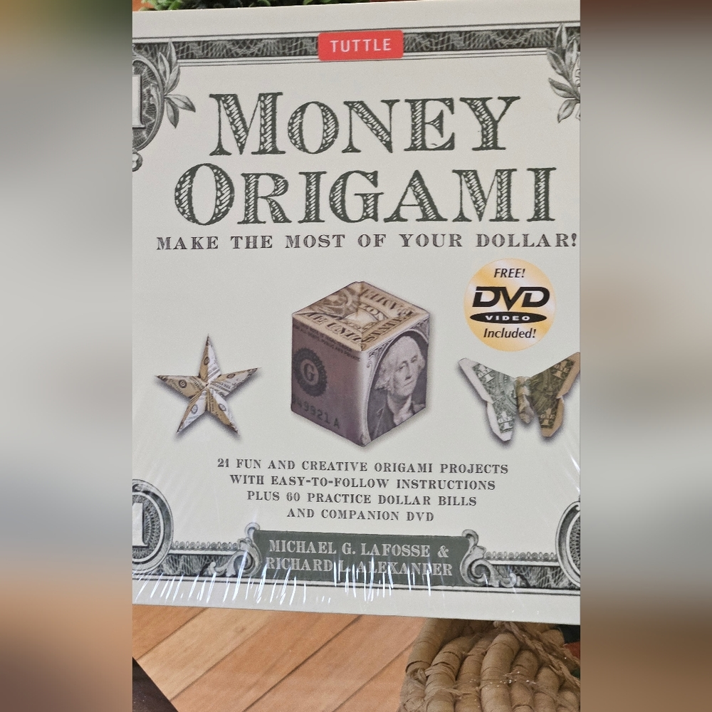 Money Origami Book with DVD